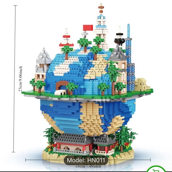 World Building Blocks Puzzle - Picture 4 of 4